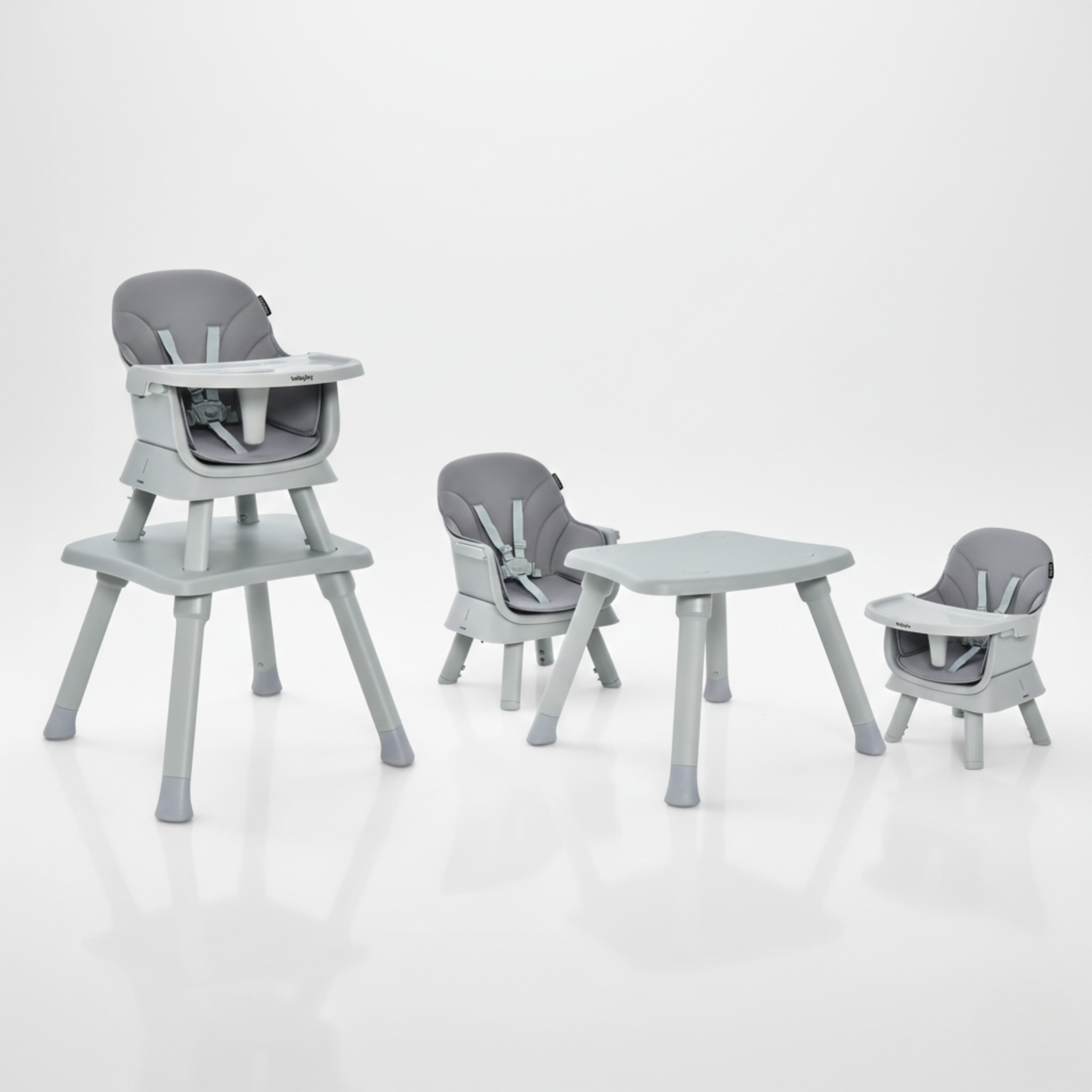 chaise haute bébé évolutive 4 en 1 table de jeu de 6 mois à 6 ans