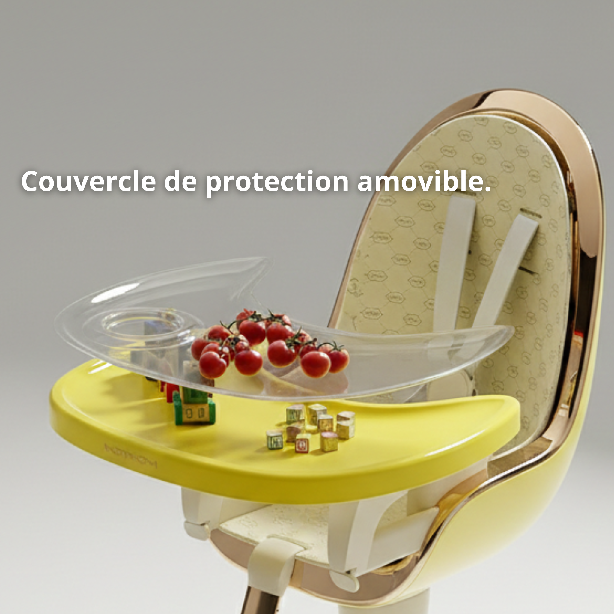 chaise haute bébé de luxe