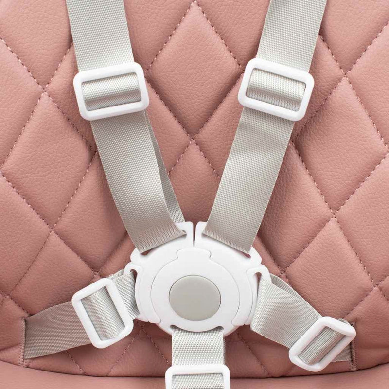 chaise haute bébé pieds en bois plateau amovible et réglable