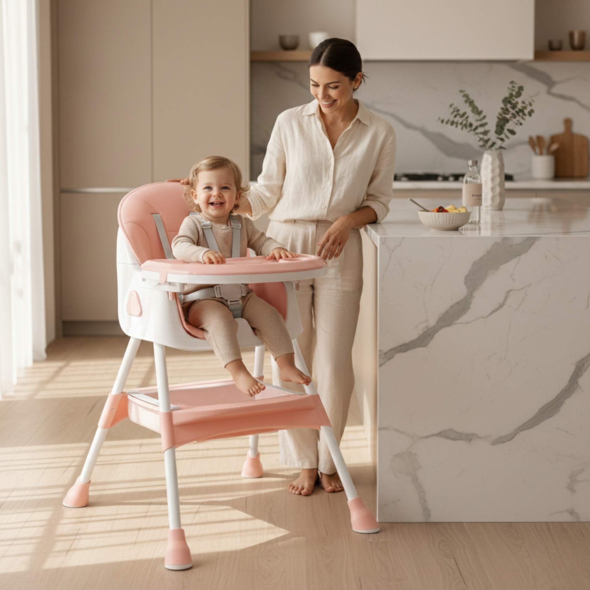 chaise haute bébé confort évolutive 2 en 1 de 6 mois à 5 ans