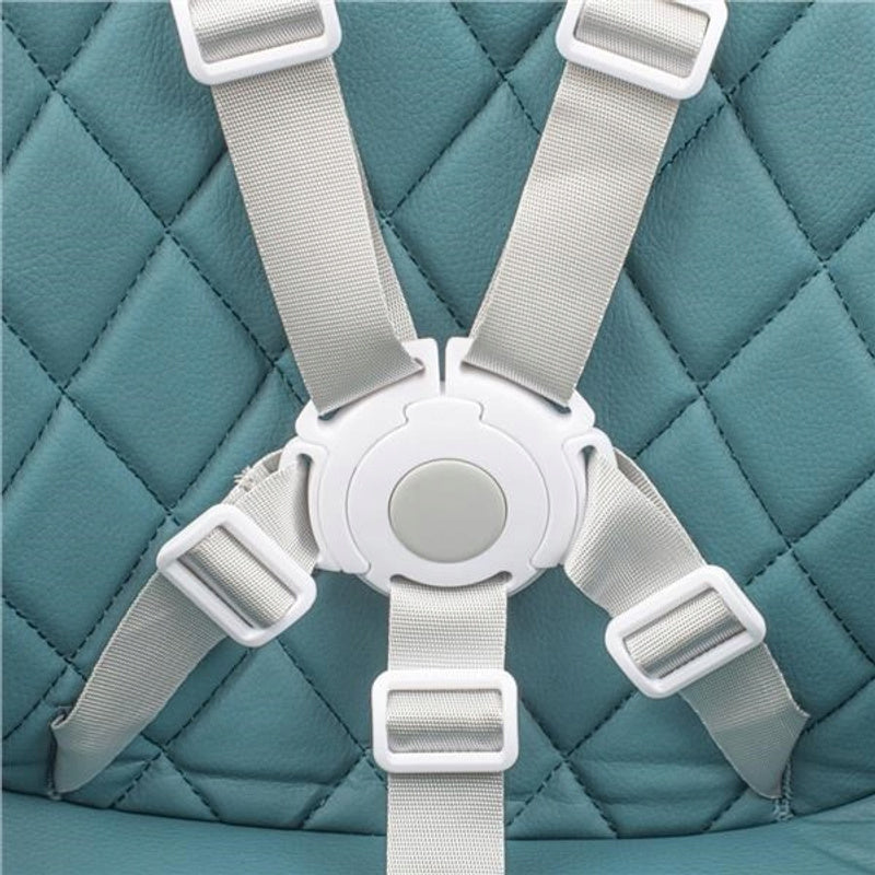 chaise haute bébé pieds en bois plateau amovible et réglable